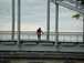  solitude sur la passerelle Debilly